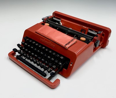 Lot 485 - A Red Ettore Sottsass for Olivetti 'Valentine'...