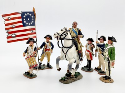 Lot 557 - King & Country American War of Independence -...