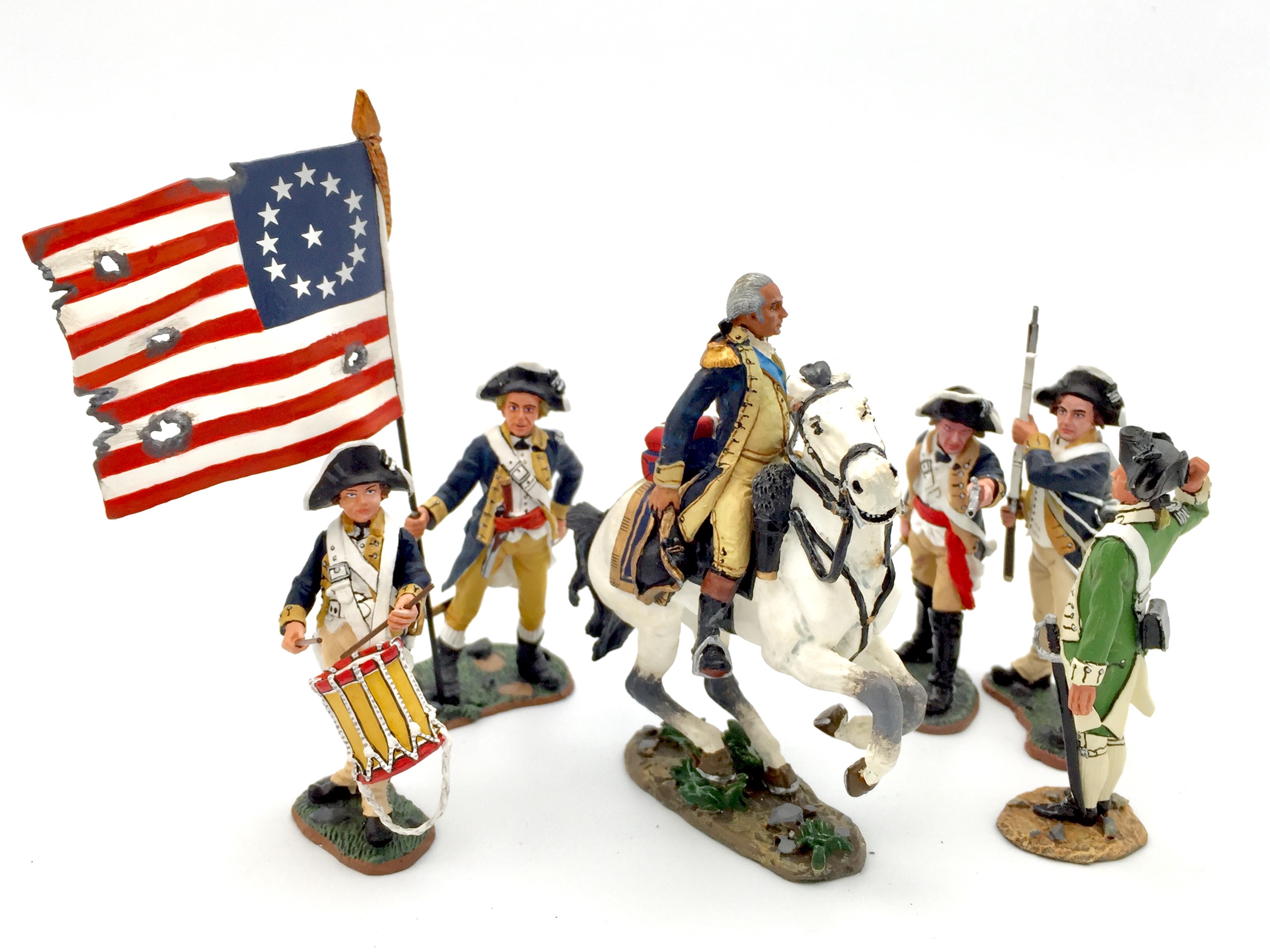 Lot 557 - King & Country American War of Independence