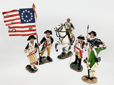 Lot 557 - King & Country American War of Independence -...