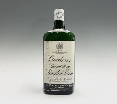 Lot 290 - One bottle 1960s Gordon's Special Dry London...