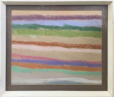 Lot 1484 - Two student works of art A pastel on paper in...