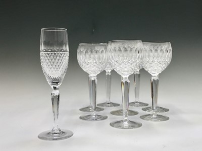 Lot 1142 - A set of eight Waterford crystal 'Colleen'...