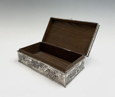 Lot 504 - A 19th century Japanese lacquer trinket box...