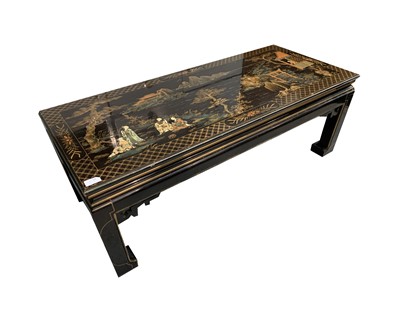 Lot 3148 - A Chinoiserie low table, 20th century,...