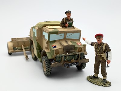 Lot 583 - King & Country 8th Army - EA05 'Quad Tractor'...