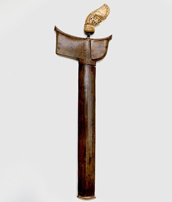 Lot 514 - A Javanese Kris, 19th century, with carved...