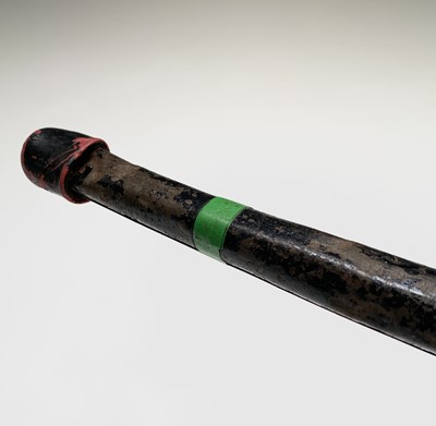 Lot 570 - A vintage Riley snooker cue, contained in a...