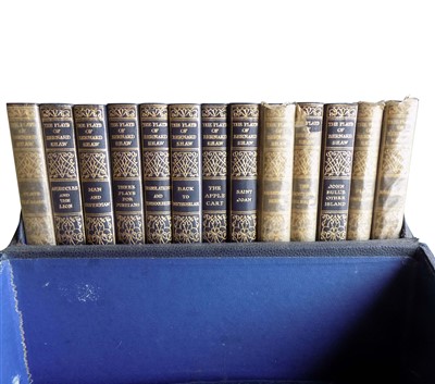 Lot 293 - GEORGE BERNARD SHAW. 'The Plays.' 13 vols...