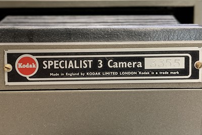 Lot 564 - A Kodak Specialist Model 3 Stand Camera,...