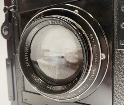 Lot 563 - A Marion Soho reflex camera, with...