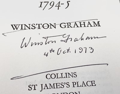 Lot 1263 - WINSTON GRAHAM. 'Bella Poldark'. Signed 1st...