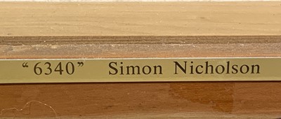 Lot 169 - Simon NICHOLSON (1934-1990) 6340, 1963 Paint,...