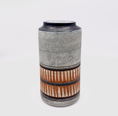 Lot 1003 - TROIKA POTTERY (1963-1983) Cylindrical Vase...