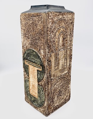 Lot 1016 - TROIKA POTTERY (1963-1983) Tall Rectangular...