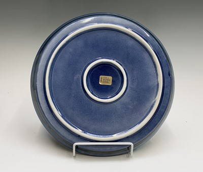 Lot 985 - A Celtic pottery 'Blue Medallion' plate,...