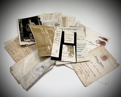 Lot 1209 - Papers and Letters re General Sir Arthur...