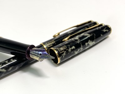 Lot 1093 - A Parker Sonnet Moonbeam fountain pen with...