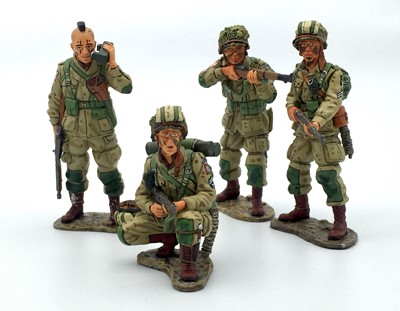 Lot 588 - King & Country D. Day '44 - DD46 Paratroopers...