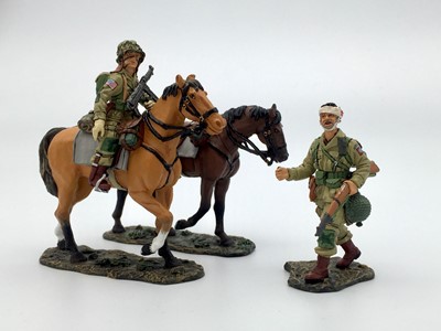 Lot 588 - King & Country D. Day '44 - DD46 Paratroopers...