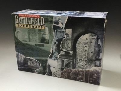 Lot 600 - King & Country Battlefield Backdrops - SP18...