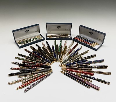 Lot 1126 - A collection of approximately 65 Sea Gems pens