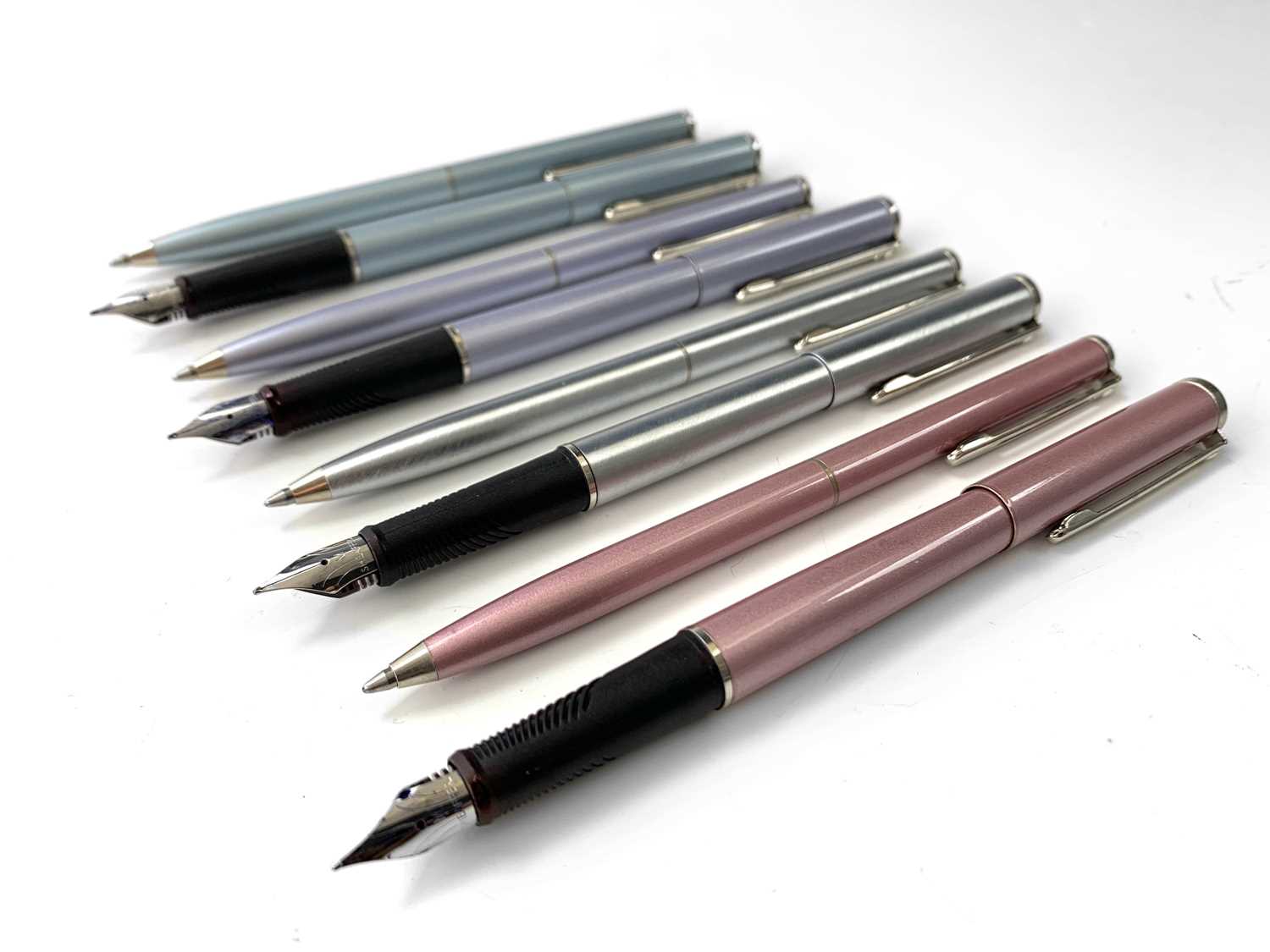 Lot 1162 - Four Scheaffer Agio fountain pen and