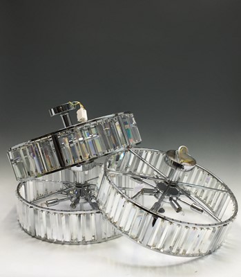 Lot 273A - A suite of three contemporary Dar lighting...