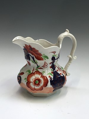 Lot 1138 - Five Cambrian pottery Swansea jugs, variously...