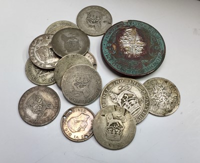 Lot 16 - Great Britain & World Coinage & Stamps. Silver...