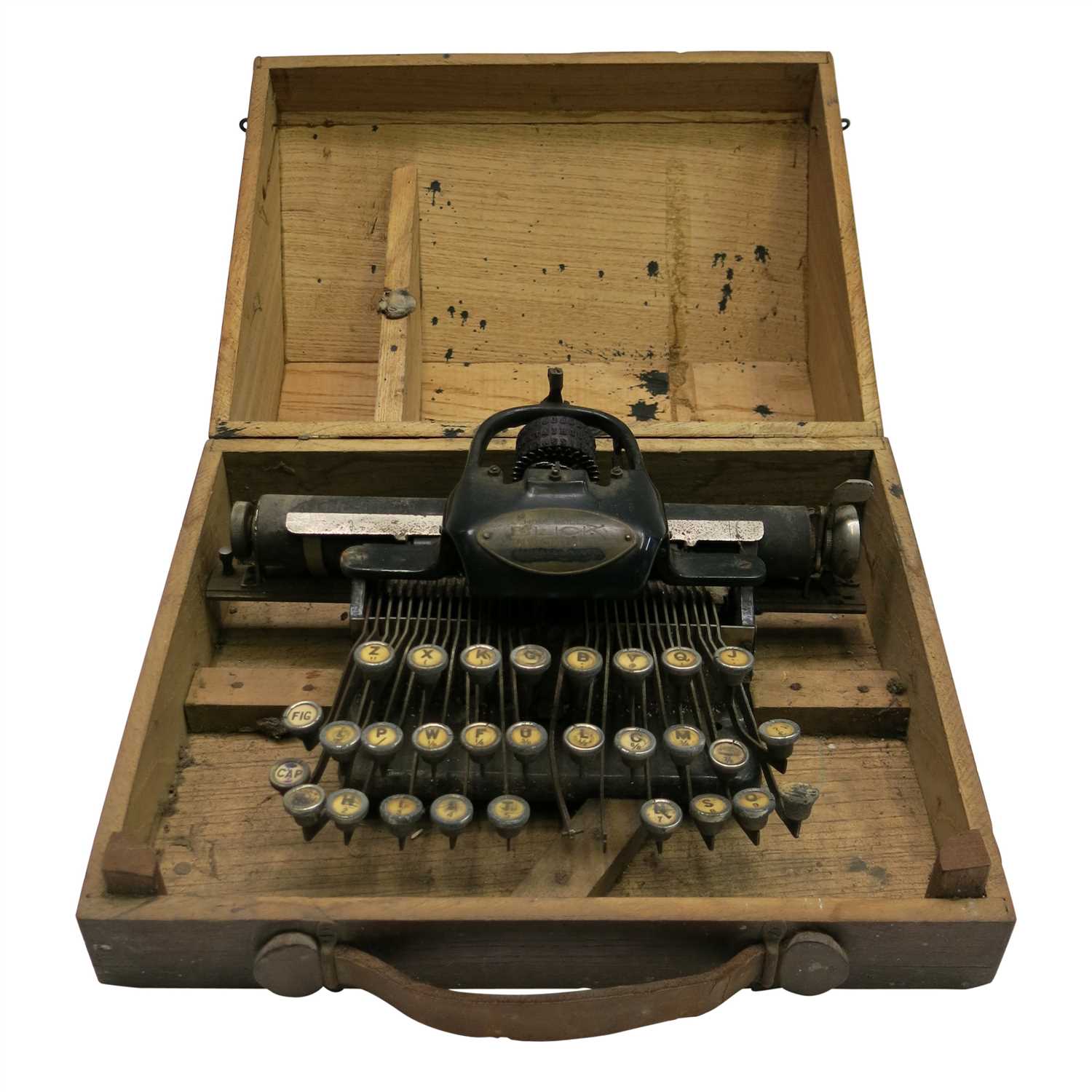 Lot 69 - A Blick 'Home Model' typewriter, in wooden case.