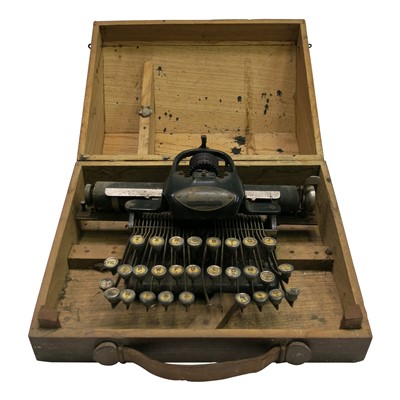 Lot 69 - A Blick 'Home Model' typewriter, in wooden case.