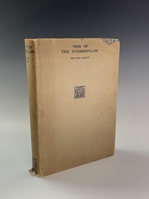 Lot 1279 - THOMAS HARDY. 'Tess of the D'Urbervilles'. One...