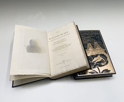 Lot 1280 - WILLIAM BLAKE. 'Life of William Blake....by...