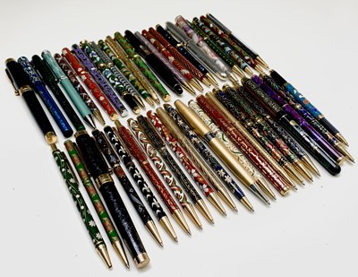 Lot 1177 - A large collection of fountain and ballpoint...