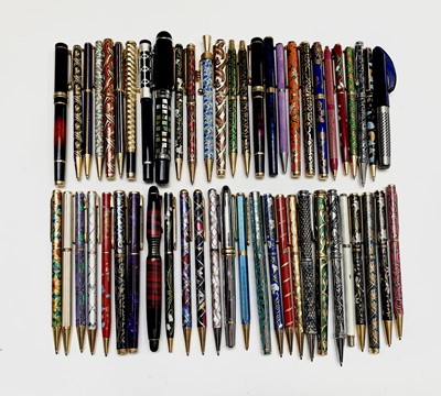 Lot 1178 - A large collection of fountain and ballpoint...