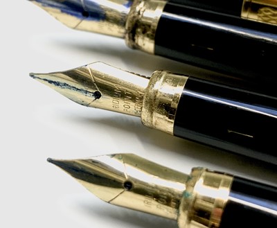 Lot 1183 - 10 L'Plume fountain pens