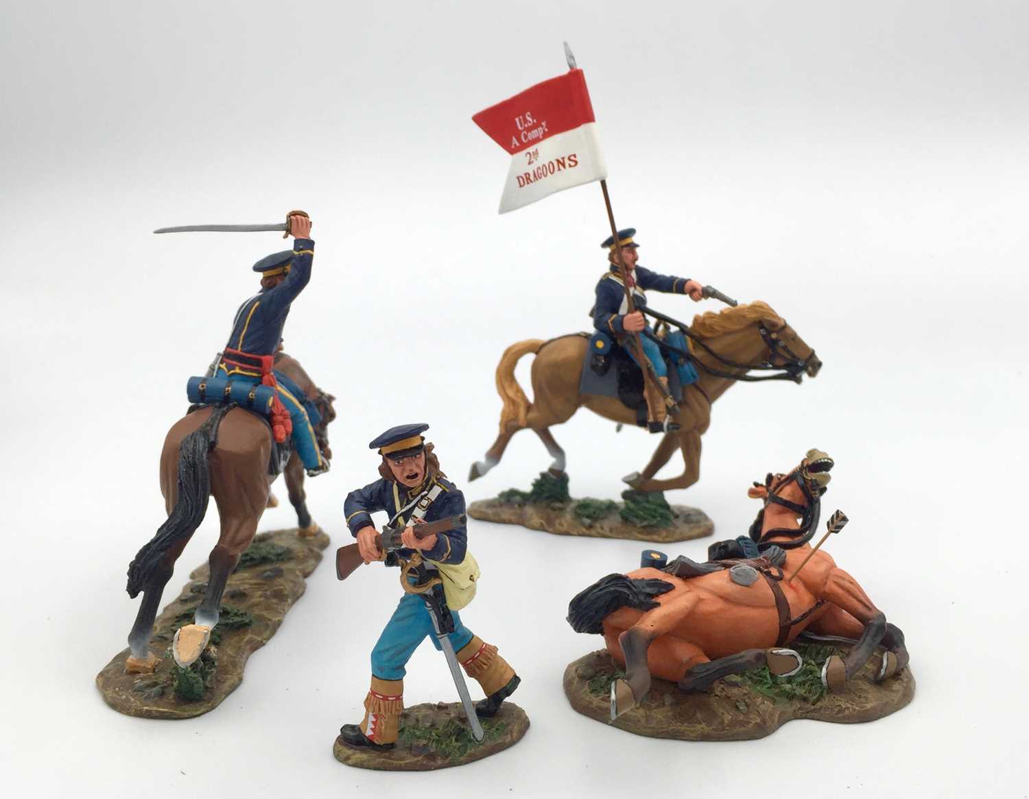 Lot 602 - King & Country The Real West - TRW02 Mounted...