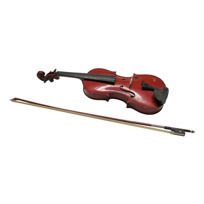 Lot 120 - A 20th century three-quarter size violin,...