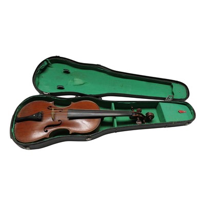 Lot 122 - A 20th century German full size violin, no...