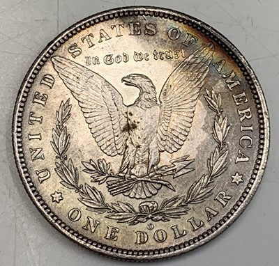 Lot 25 - USA Morgan Silver Dollars. A run of four US...