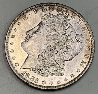 Lot 25 - USA Morgan Silver Dollars. A run of four US...