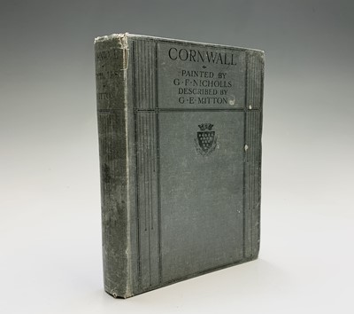 Lot 1302 - Cornwall The book by G E Mitton illustrated by...