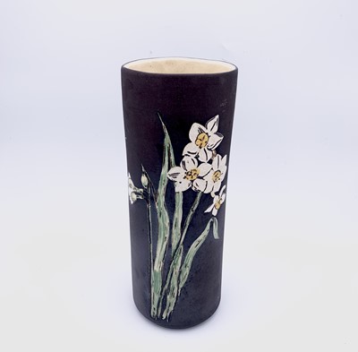 Lot 1000 - Marazion Pottery A cylindrical vase decorated...