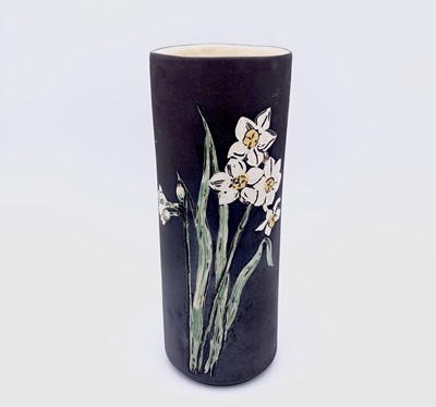 Lot 1000 - Marazion Pottery A cylindrical vase decorated...