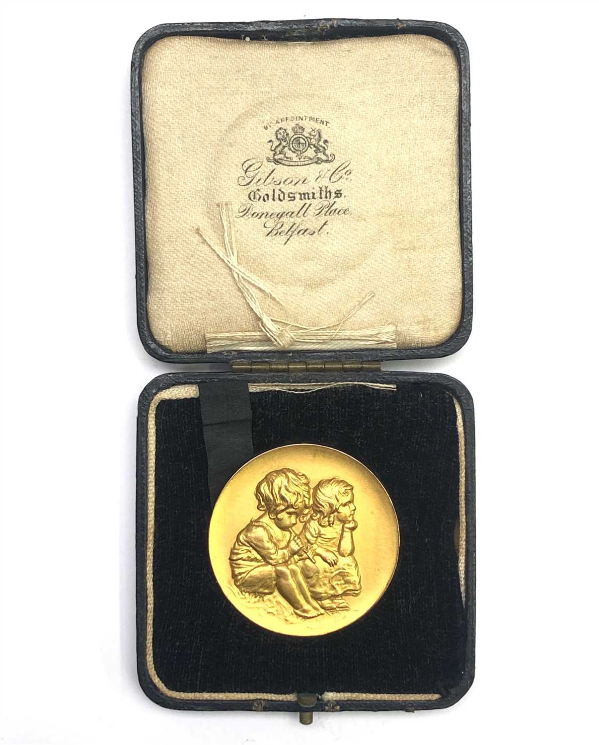 Lot 2694 - A 9ct gold Ulster Hospital for Children medal...