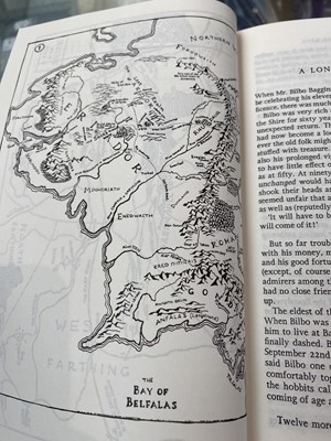 Lot 1288 - J. R. R. TOLKIEN. 'The Hobbit'. Fourth edition,...