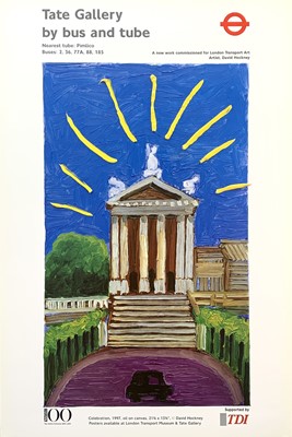 Lot 1063 - David HOCKNEY (1937) 'Celebration 1997' Tate...