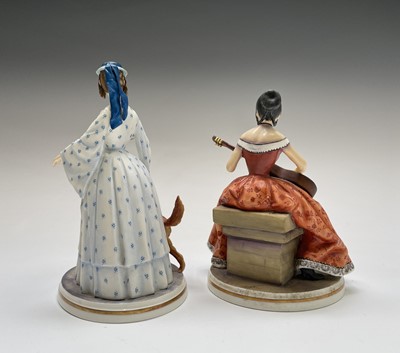 Lot 867 - Two limited edition Royal Worcester figures...