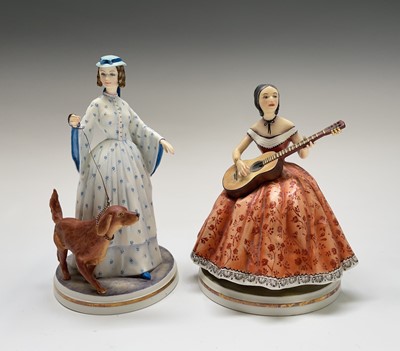 Lot 867 - Two limited edition Royal Worcester figures...